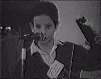 Foto Samuel Arribas en una actuación con 9 años